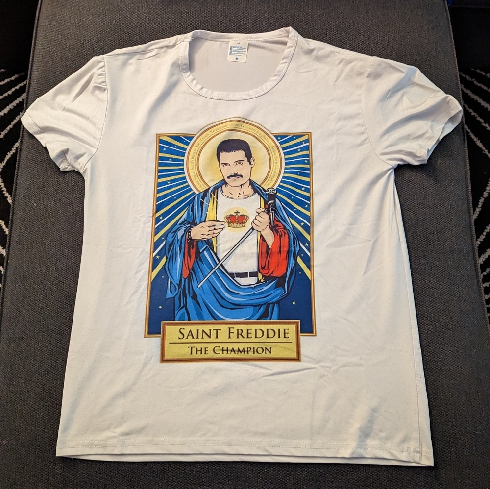 Freddie Mercury Saint Tshirt